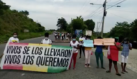 "Lebend haben sie sie uns genommen, lebend wollen wir sie wieder": Protest für die Rückkehr der verschwundenen Garífuna