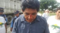 MADJ Koordinator Martin Fernandez wurde bei Angriffen 2017 schwer verletzt, als er das zerstörte Protestcamp gegen Los Planes besichtigen wollte.